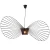 Lampa designerska wisząca KAPELUSZ SOMBRERO ST-8052-140 black - Step Into Design